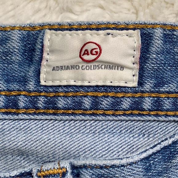 Adriano Goldschmied Men's Blue The Protege Straight Leg Cotton Jeans Size 31 - Picture 9 of 11